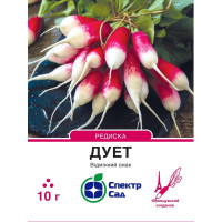 Дует, редис, тип французский завтрак, 10 г, СПЕКТР